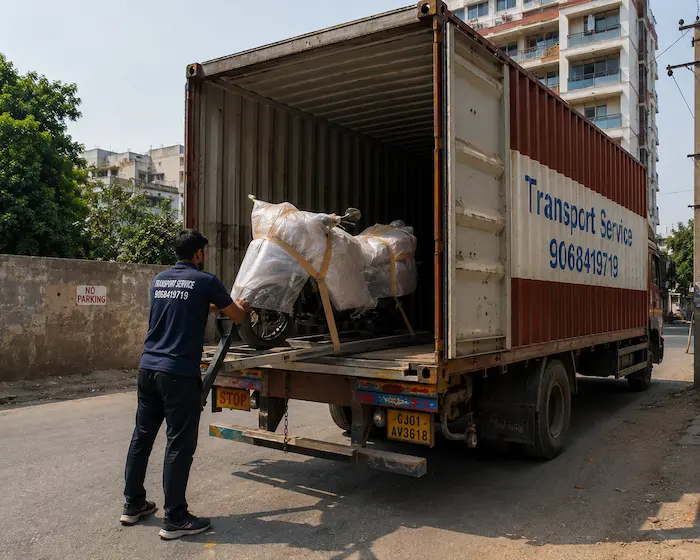Home 7 Bike transport service in Ahmedabad