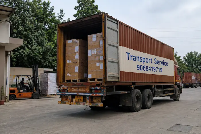 Home 9 Full truck load FTL service in Ahmedabad